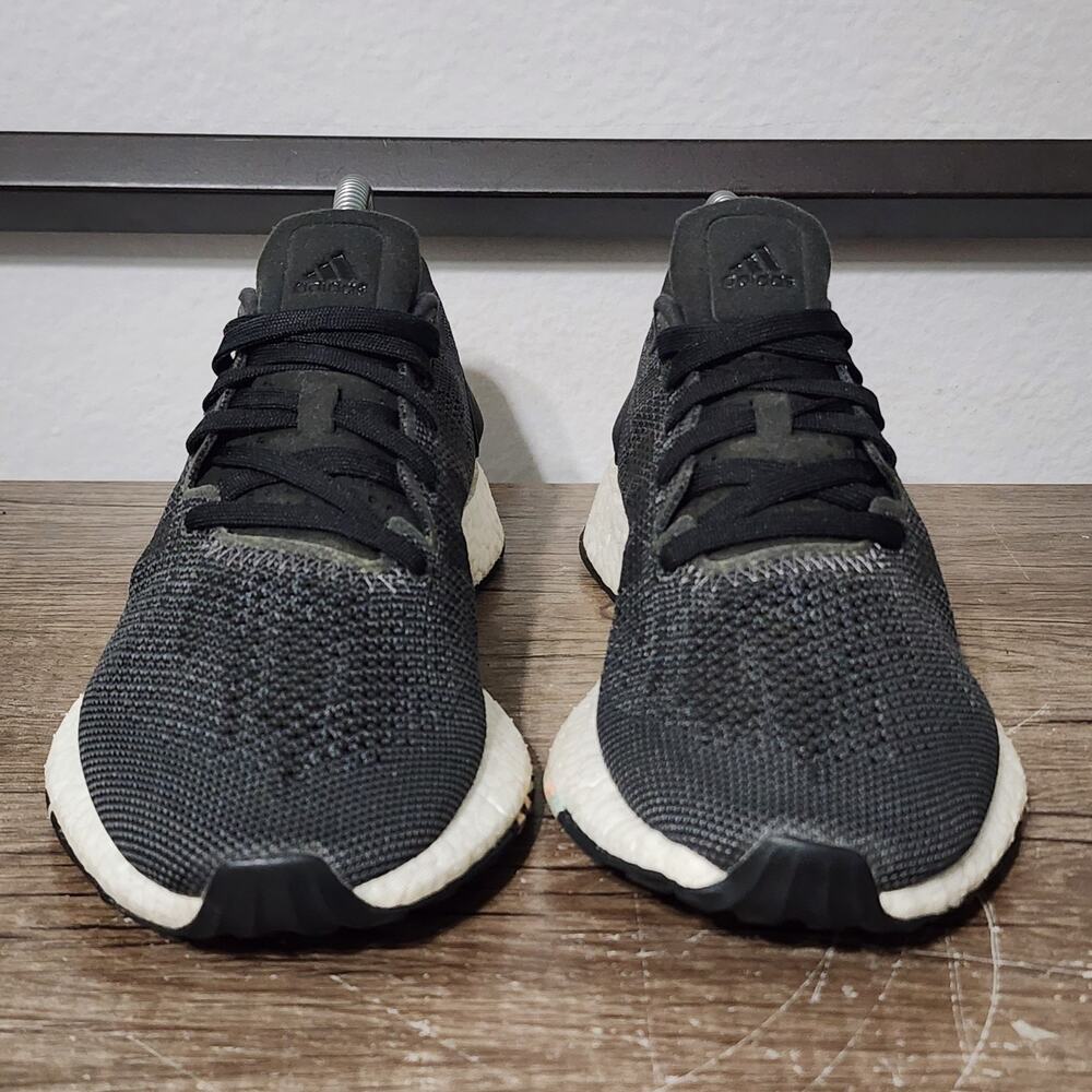 Adidas Pureboost DPR Women's Athletic Running Shoes Sneakers Size 7.5 Black - Picture 2 of 9